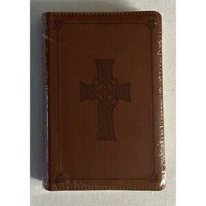 The Holy Bible ESV English Standard Version Compact Bible Celtic Cross New